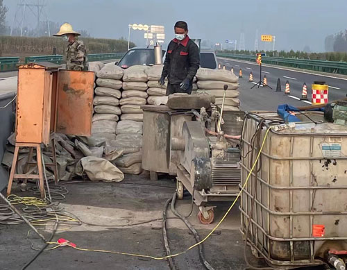 西湖高速路病害处理